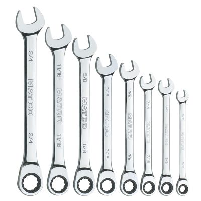8 PC 72TH CMB RCHT SAE SET