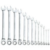 S7GRCXL13 - 13 PIECE 72 TOOTH EXTRA LONG SAE COMBINATION RATCHETING WRENCH SET