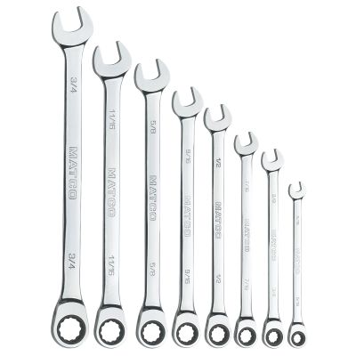 8 PC 72TH XL SAE CMB SET