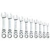 S7GRFSM10 - 10 PIECE 72 TOOTH STUBBY FLEX METRIC SET