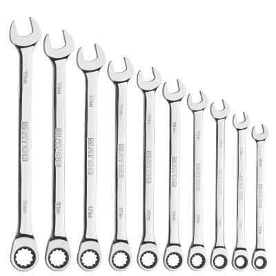 10 PC 90TH XL CMB METRIC SET