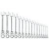 S9GRFM16 - 16 PIECE 90 TOOTH FLEX COMBO METRIC SET