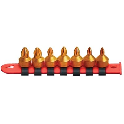 7PC 1/4DR PHILLIPS SKT BIT SET