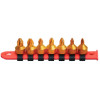 SA1P7R - 1/4" DRIVE 7 PIECE PHILLIPS SCREWDRIVER BITS SET