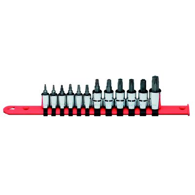 1/4, 3/8 12 PC TORX DRIVER SET