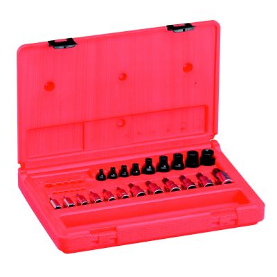 1/4, 3/8 21 PC TORX BIT DRIVE