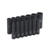 SADPM146V - 1/4" DRIVE 14 PIECE  DEEP METRIC 6 POINT IMPACT SOCKET SET