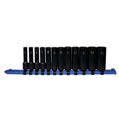 1/4"DR 12PC DEEP MT PRO NONSLI
