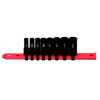 SAIP86R - 1/4" DRIVE 8 PIECE SAE 6 POINT MID-LENGTH IMPACT SOCKET SET