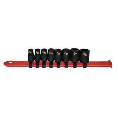 8PC 1/4" DR SAE IMP SKT SET