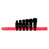 SAUP66RB - 1/4" DRIVE 6 PIECE SAE 6 POINT UNIVERSAL IMPACT SOCKET SET