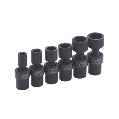 6PC 1/4DR UNIV IMPACT SKT SET