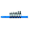 SAXYM7R - 1/4" DRIVE 7 PIECE METRIC HEX BIT DRIVER SET