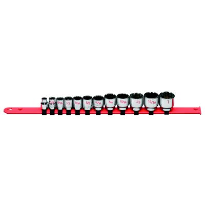 3/8 12-PC 12PT SAE SKT SET