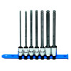 SBBXLM7R - 3/8" DRIVE 7 PIECE METRIC LONG BALL HEX BIT DRIVER SET