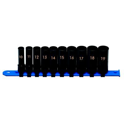 10PC 3/8 DP IMP 12PT SKT SET