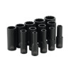 SBDPM132V - 3/8" DRIVE 13 PIECE METRIC 12 POINT DEEP IMPACT SOCKET SET