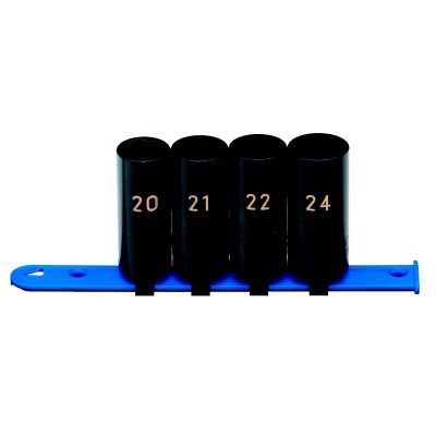 4 PC 3/8 DR 6PT DP IMP SET