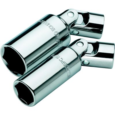 2 PC UNIV SPARK PLUG SKT SET