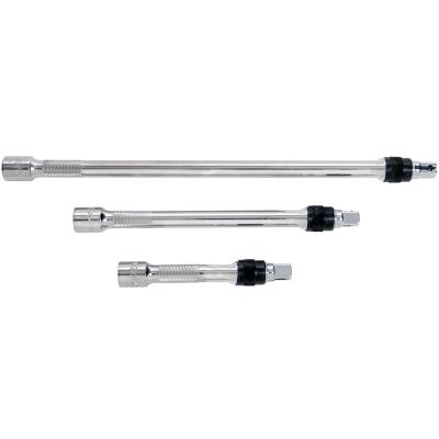 3 PC 3/8 IN CHR LOCK EXT SET
