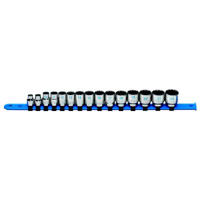 3/8 15PC 12PT MM SKT SET