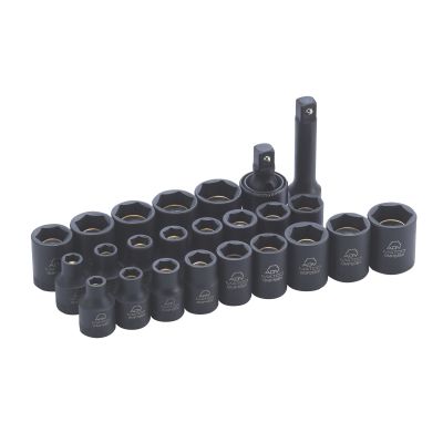 24PC 3/8DR MAG IMPACT SKT SET