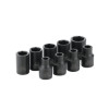 SBMP96V - 3/8" DRIVE 9 PIECE MAGNETIC SAE 6 POINT IMPACT SOCKET SET
