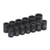 SBMPM136V - 3/8" DRIVE 13 PIECE  MAGNETIC  METRIC 6 POINT IMPACT SOCKET SET