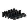 SBP422V - 3/8" DRIVE 42 PIECE SAE & METRIC 12 POINT STD AND DEEP IMPACT SOCKET SET