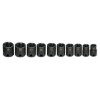 SBPMA10R - 10 PIECE 3/8" DRIVE MT PRO-NONSLIP  IMPACT SOCKET SET