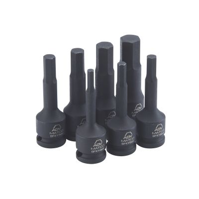 7PCS HEX BIT SOCKET SET