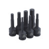 SBPMXY7V - 3/8" DRIVE 7 PIECE METRIC HEX BIT SOCKET SET