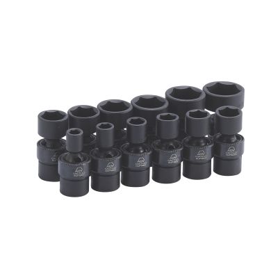 12PC 3/8DR UNIV IMPACT SKT SET