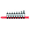 SBXY8R - 3/8" DRIVE 8 PIECE SAE HEX BIT SOCKET SET