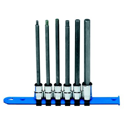 6PC 3/8 MET HEX BIT SKT SET
