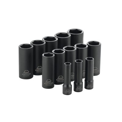 13PC 1/2DR DP IMP SKT SET