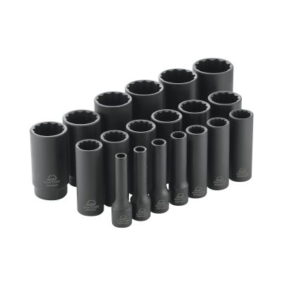 19PC 1/2DR DP IMP SKT SET