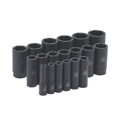 19PC 1/2DR DP IMP SKT SET