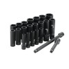 SCDP246V - 1/2" DRIVE 24 PIECE DEEP SAE 6 POINT IMPACT SOCKET SET