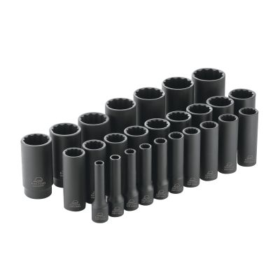26PC 1/2DR DP MM IMP SKT SET