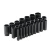 SCDPM262V - 1/2" DRIVE 26 PIECE METRIC 12 POINT DEEP IMPACT SOCKET SET