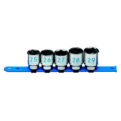 1/2 5-PC MET 6PT SKT SET