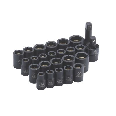 25PC 1/2DR MAG IMP SKT SET