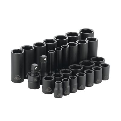 28PC 1/2DR DP IMP SKT SET