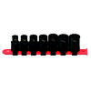 SCP72TA - 1/2" DRIVE 7 PIECE SAE 12 POINT IMPACT SOCKET SET