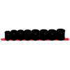 SCP86TA - 1/2" DRIVE 8 PIECE SAE 6 POINT IMPACT SOCKET SET
