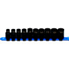 SCPM106TA - 1/2" DRIVE 10 PIECE METRIC 6 POINT IMPACT SOCKET SET