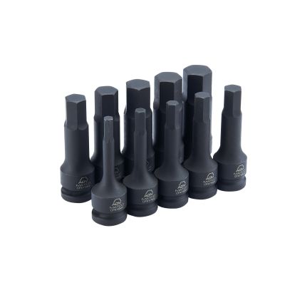 10PCS HEX BIT SOCKET METRI SET