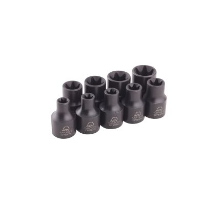 9PCS RECESSED STAR BIT SOCKET