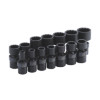 SCUP142V - 1/2" DRIVE 14 PIECE UNIVERSAL SAE 12 POINT IMPACT SOCKET SET